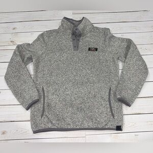 Women's L.L.Bean Sweater Fleece Half-Zip Pullover Size XS Petite